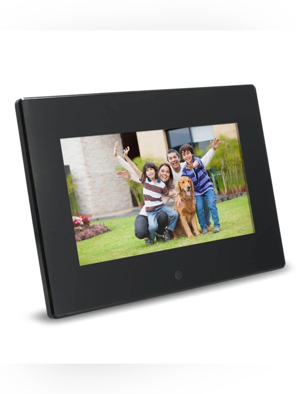 Tangelo Sleek Black 7” Digital Photo Frame
